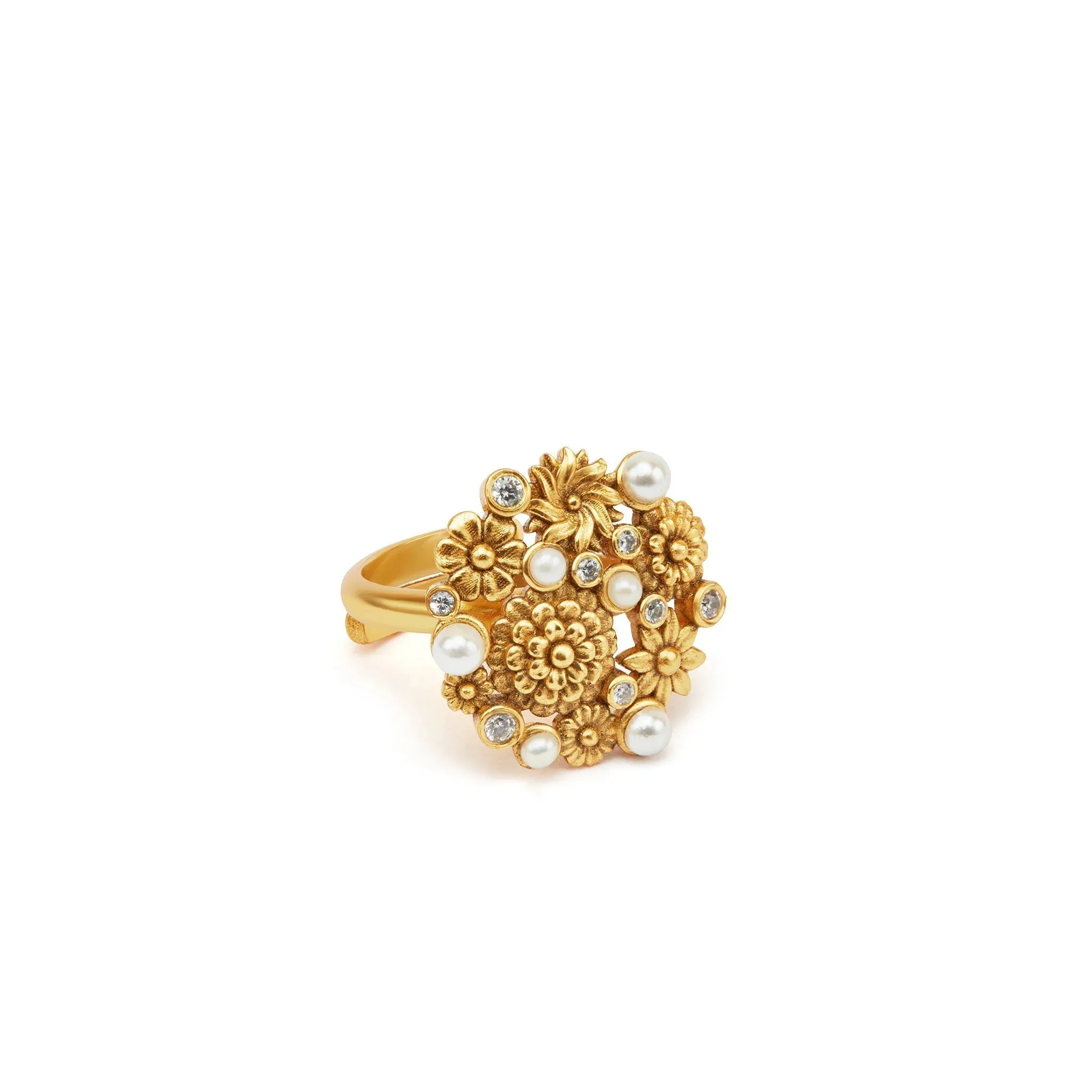 Opaline Perla Ring By Ekaya Banaras