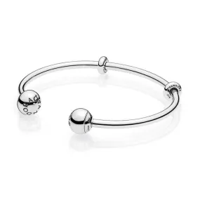 Open Bangle Silver