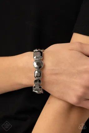 Paparazzi Bracelet Fashion Fix March 2021 ~ Extra Exposure - Silver