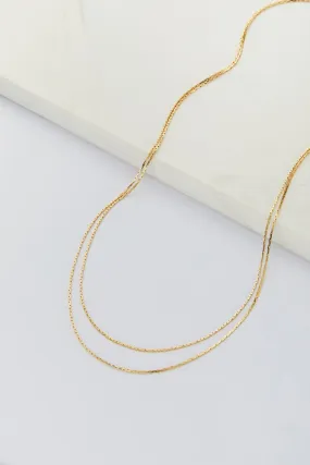 Paris Necklace- Gold