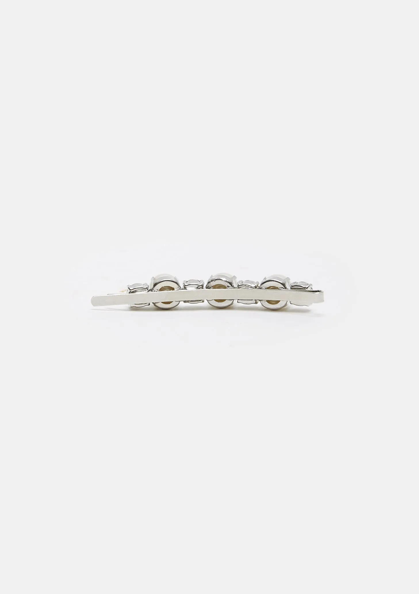 Pearl Diamante Barrette