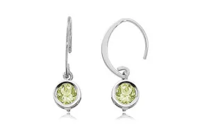 Peridot Mini Sweep Earrings