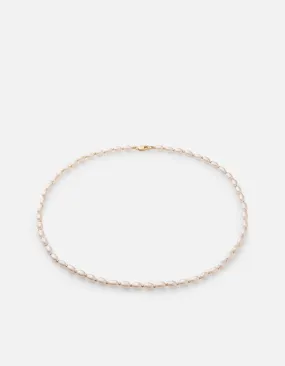 Perla Choker, Gold Vermeil/Pearls