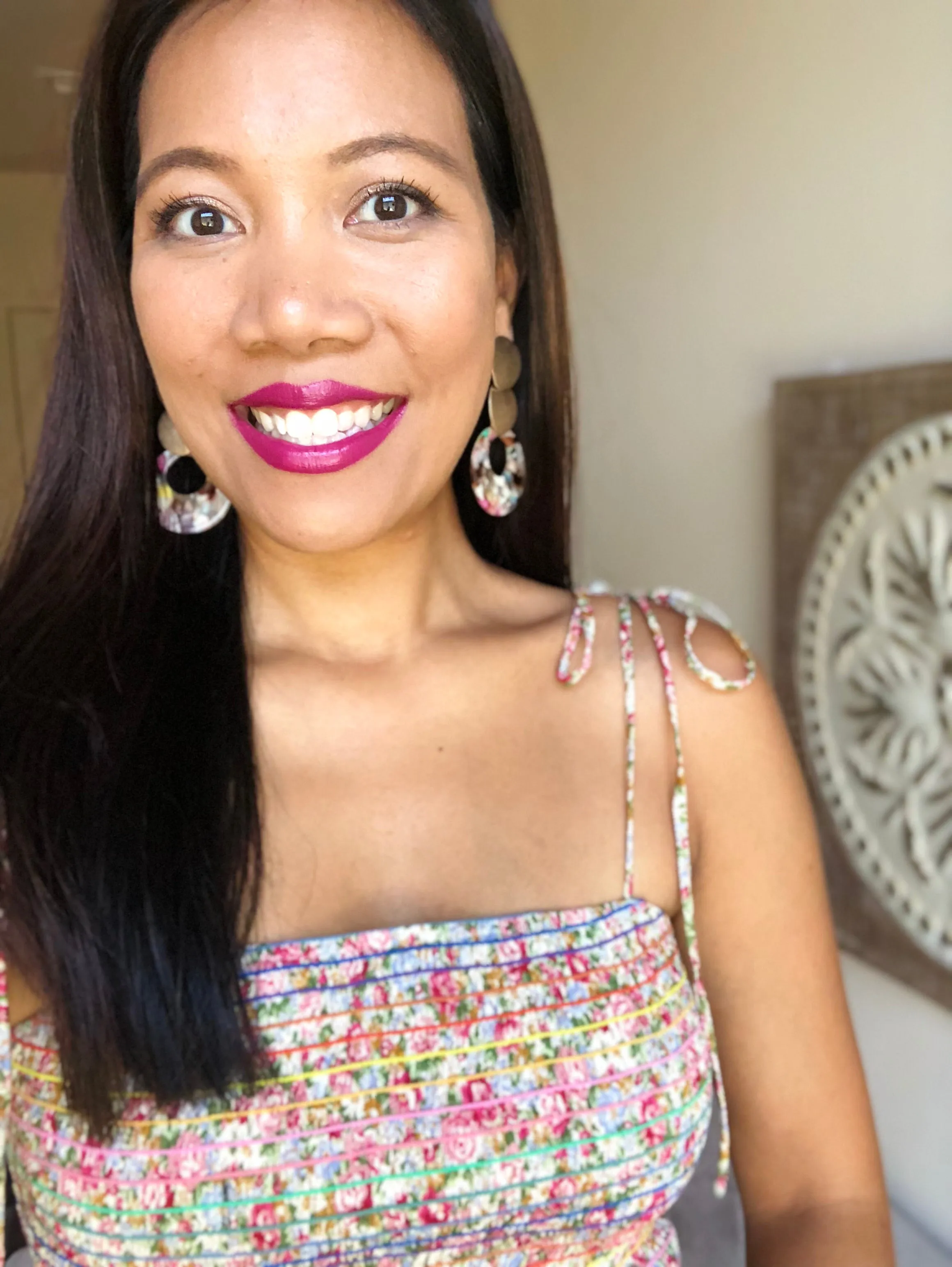 Rumi Fiesta Resin Earrings