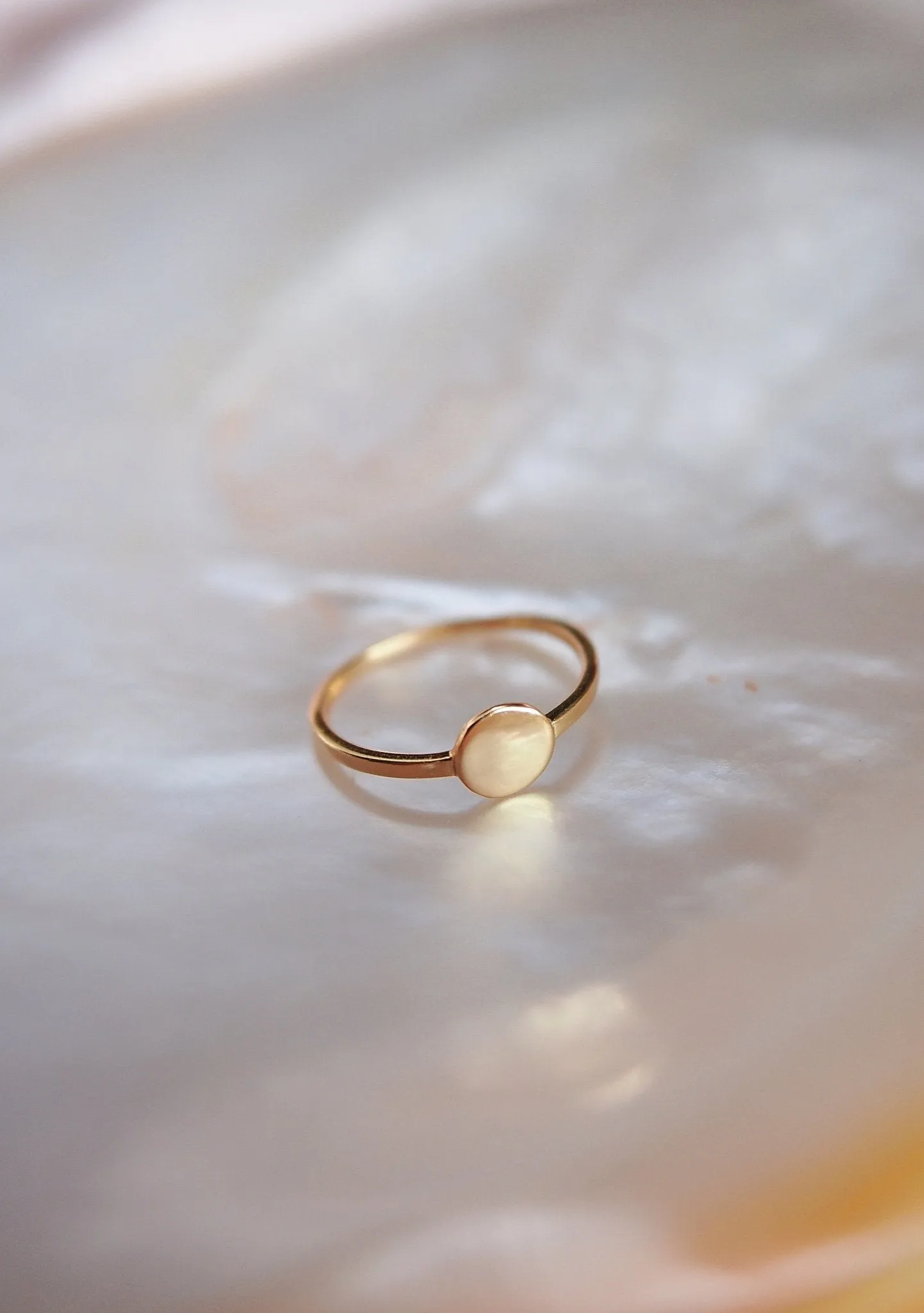 Sale - Gold Coin Ring - Ka'ohu