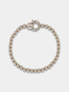Sasha Ball Chain Palladium-Plated Bracelet