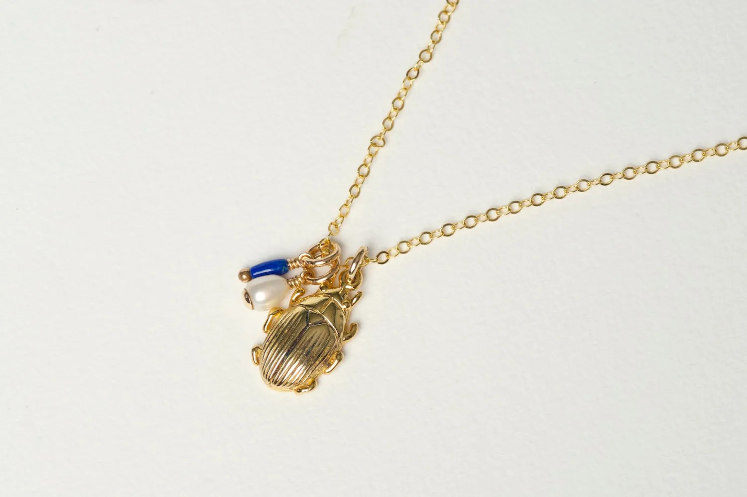 SCARAB NECKLACE