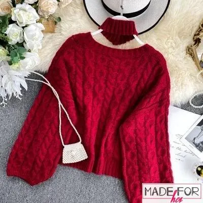 Shehnaaz Gill In Our High Low Choker Sweater