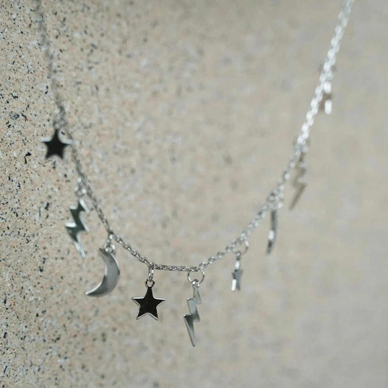 Silver Charm Necklace