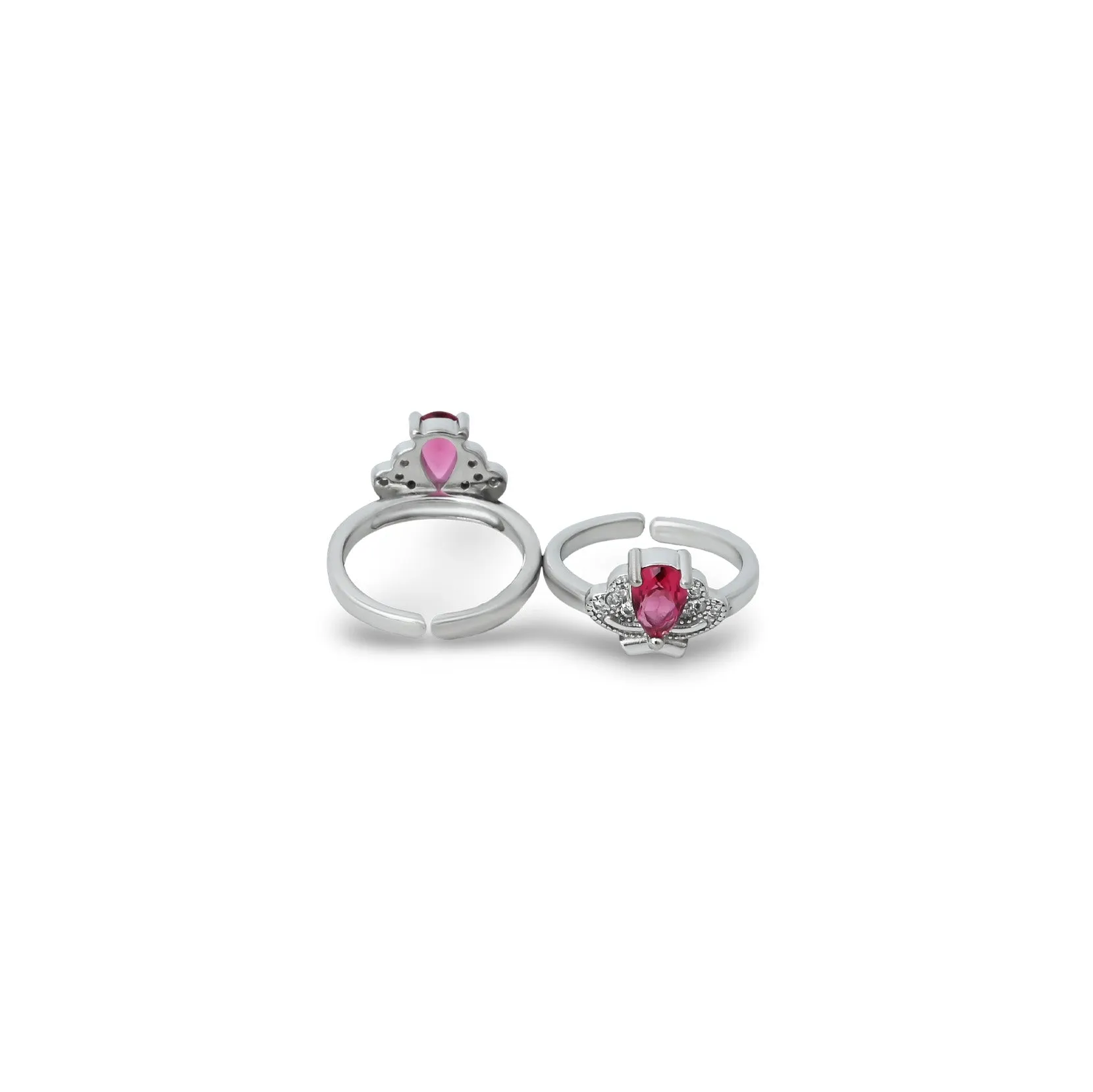 Silver Crown Design Bichhiya for Girls