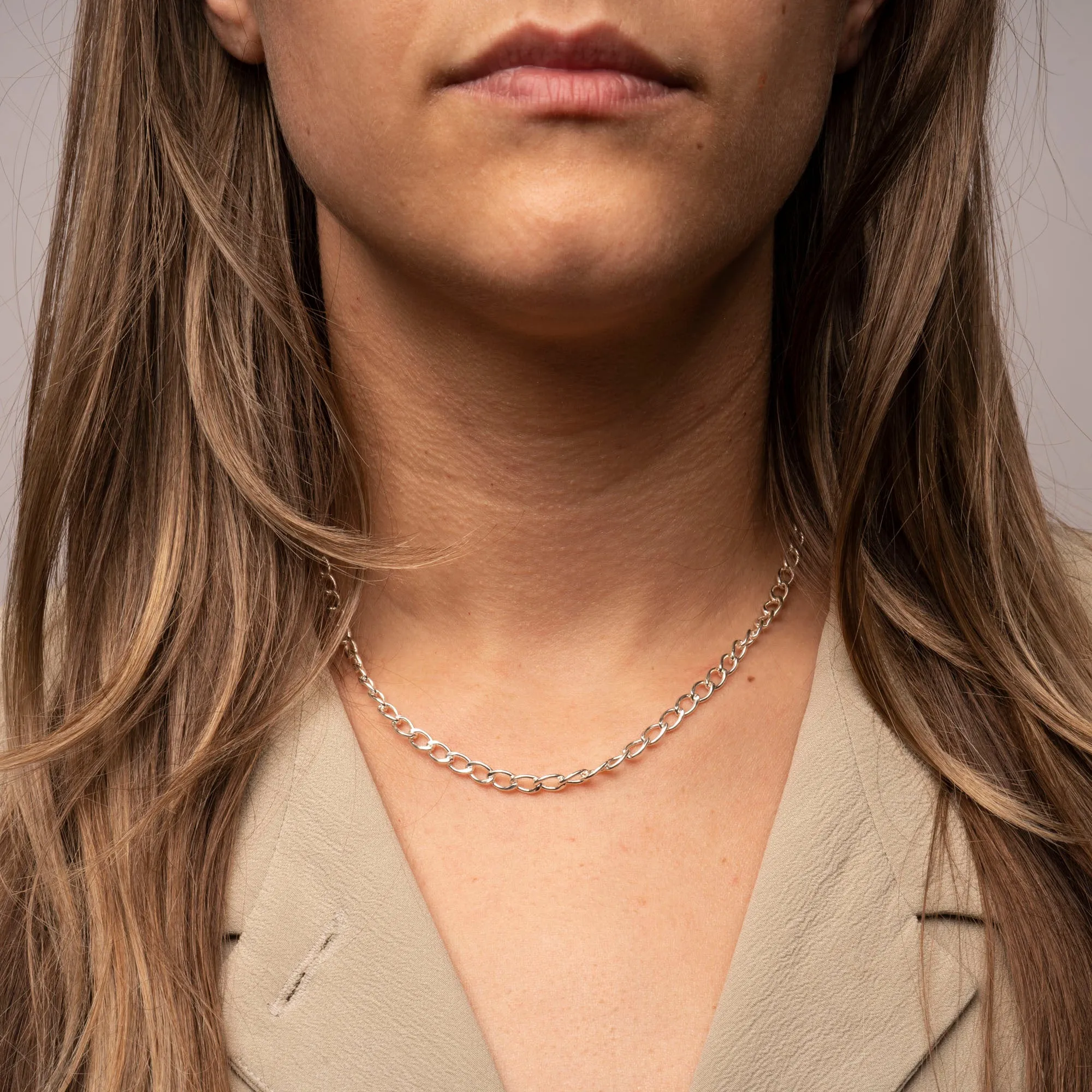 Silver Neptune Necklace