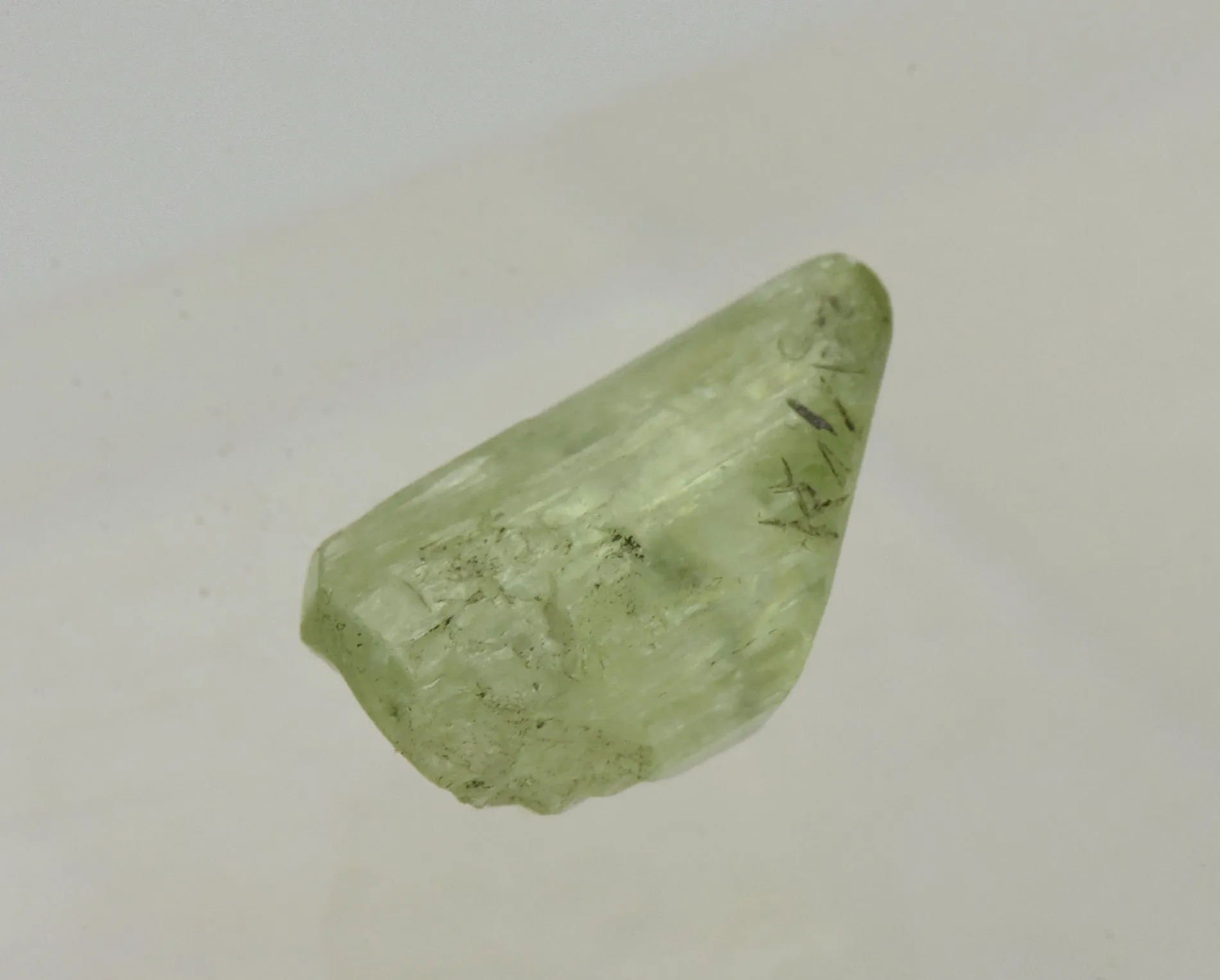 Single Terminated Peridot Crystal Specimen
