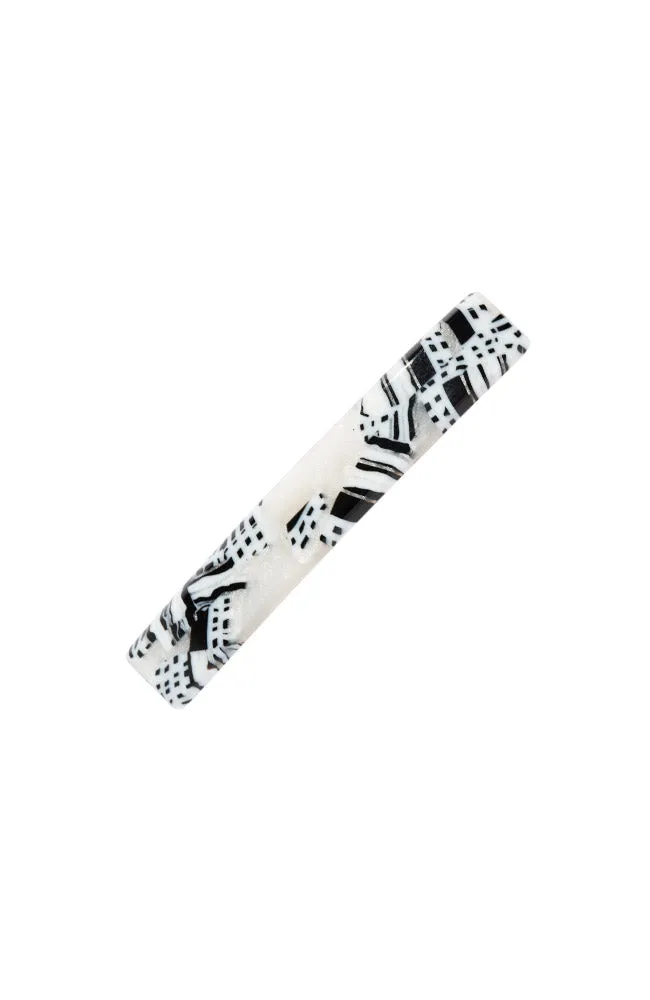 Small Luxury Rectangle Barrette - Hesperi