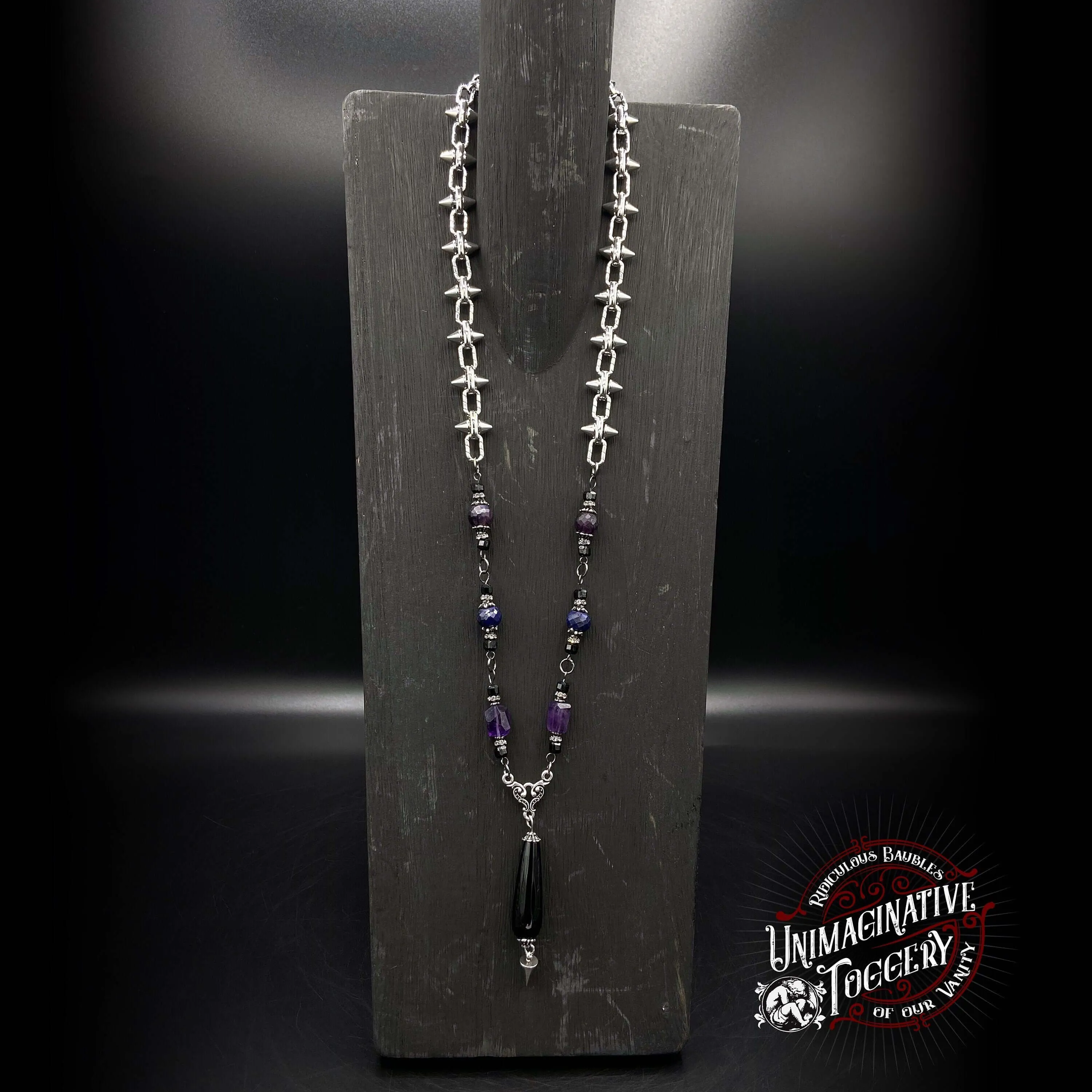 Sparkle and Stab necklace