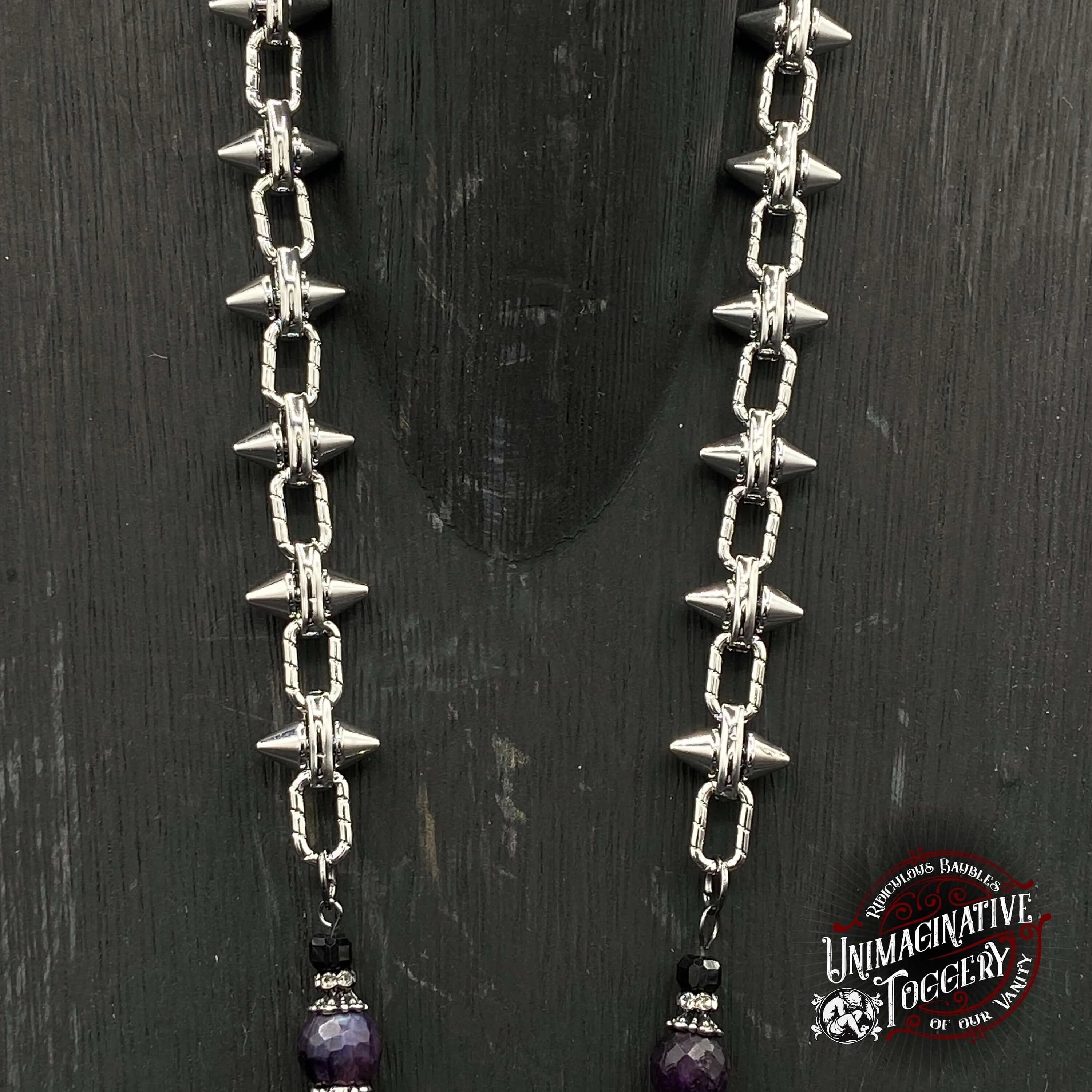 Sparkle and Stab necklace