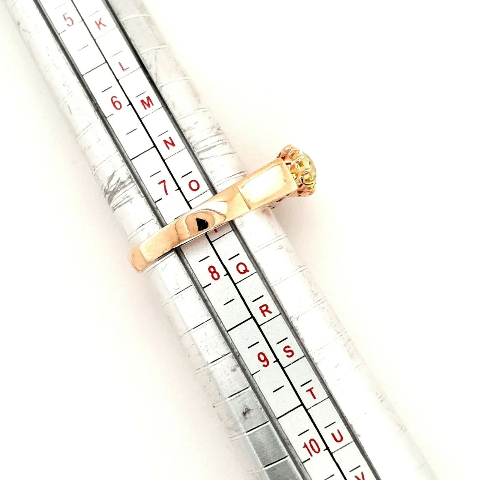 Spinel 9ct Yellow Gold Dress Ring