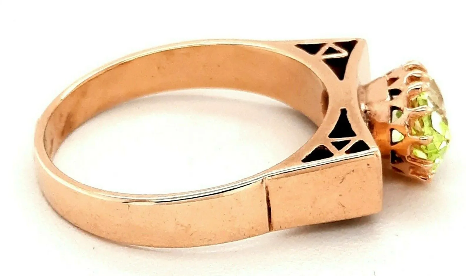 Spinel 9ct Yellow Gold Dress Ring