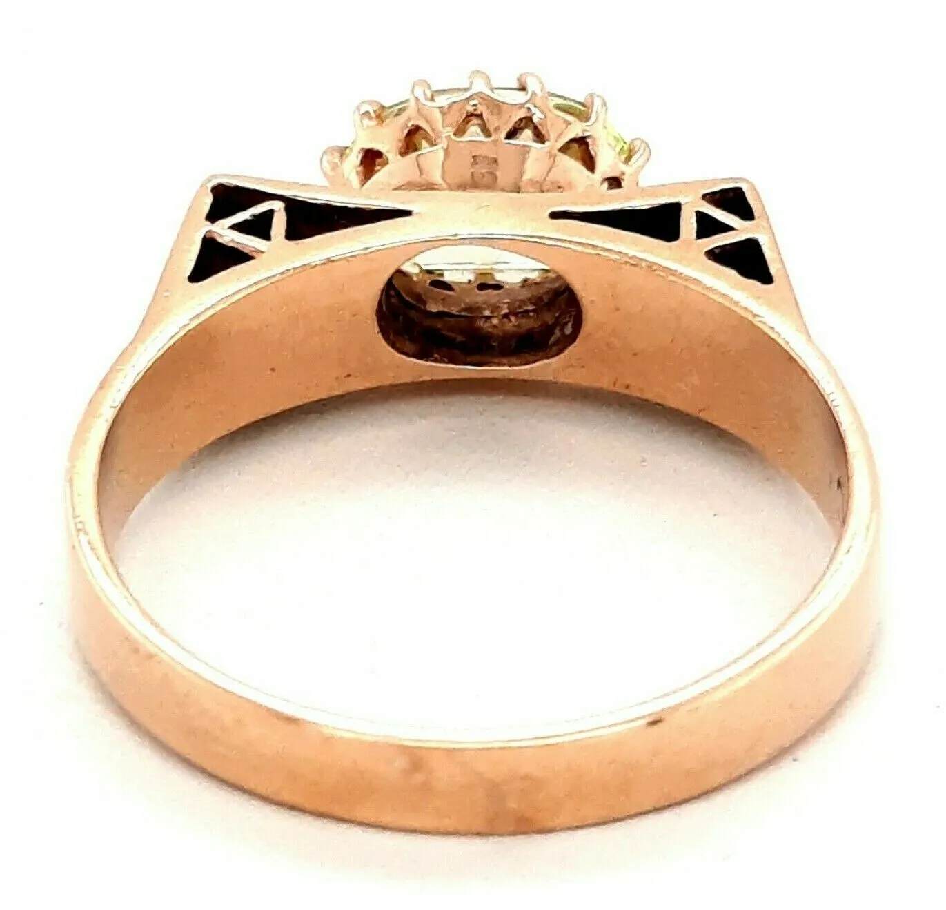 Spinel 9ct Yellow Gold Dress Ring