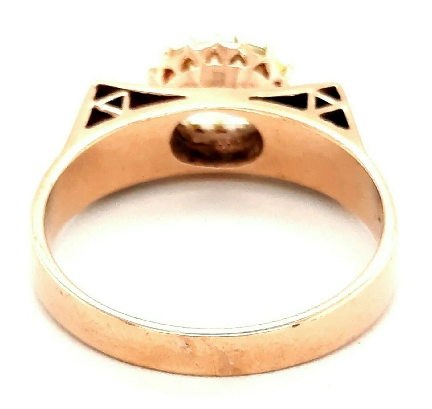 Spinel 9ct Yellow Gold Dress Ring