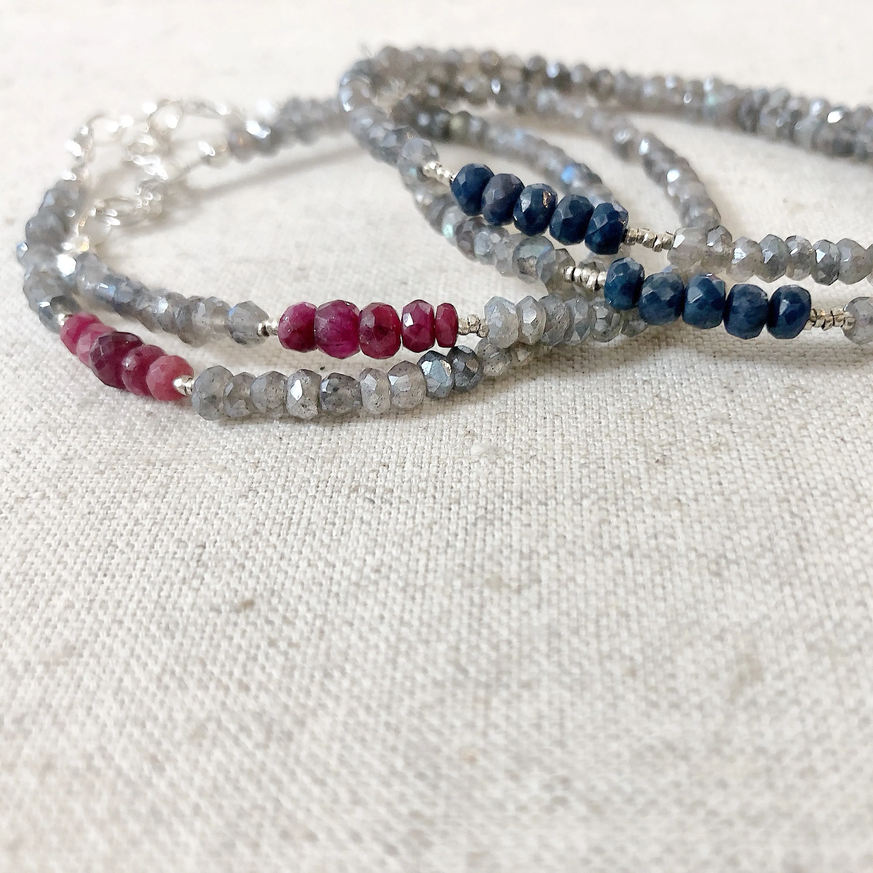 Splash of Ruby Bracelet