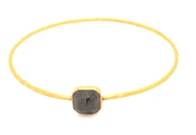 Stacking Rose-cut Diamond Bangle 7