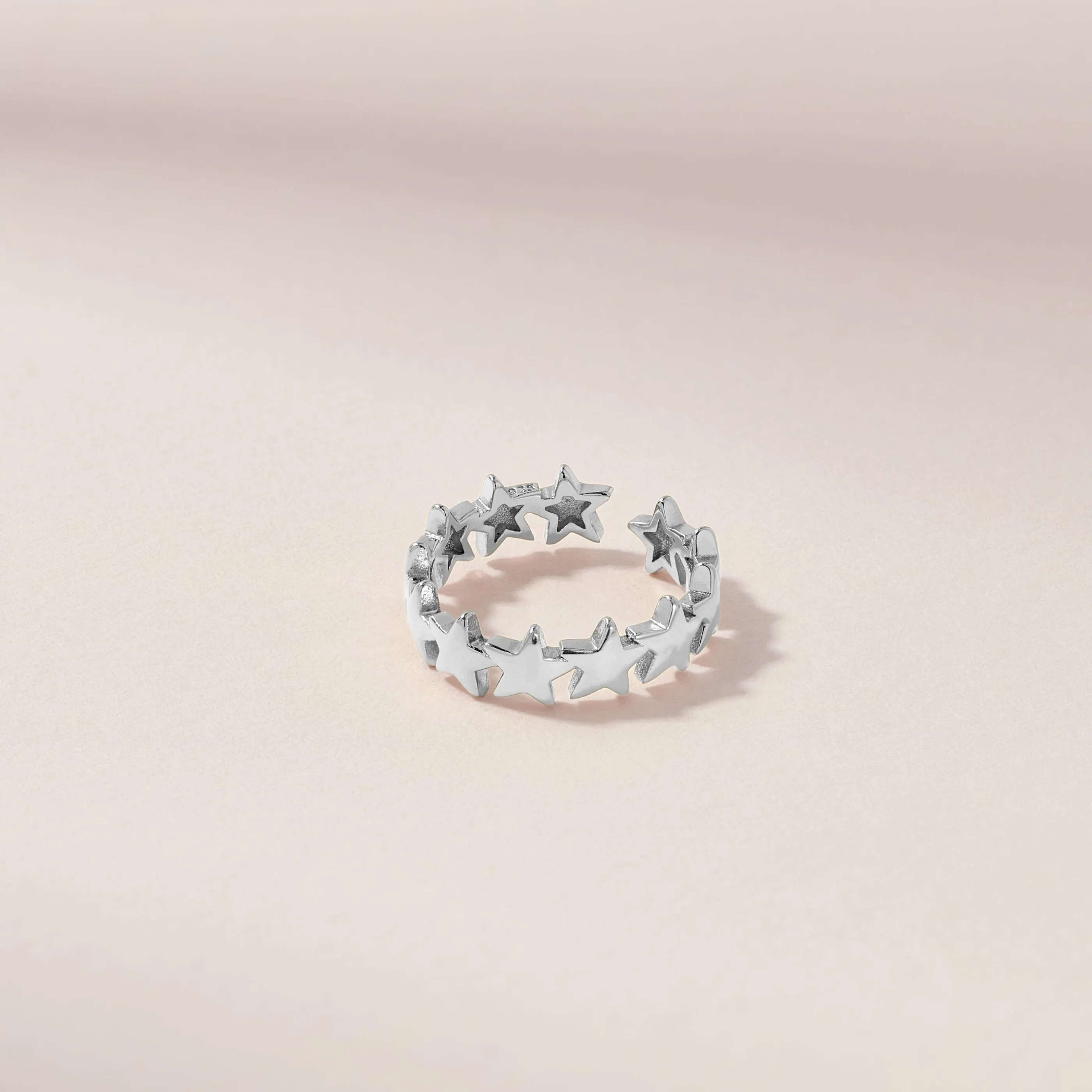 Star Adjustable Midi Ring