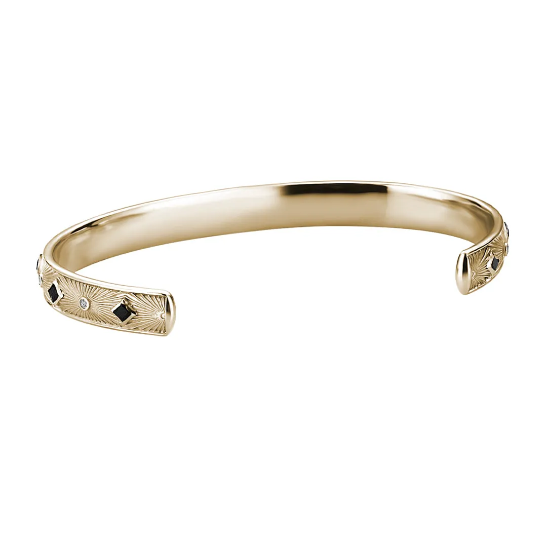Sunbeam Cuff in Gold