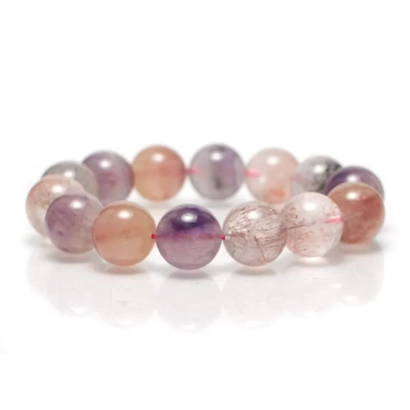 Super 7 Stretch Bracelet 10mm, 12mm, 14mm, 15mm