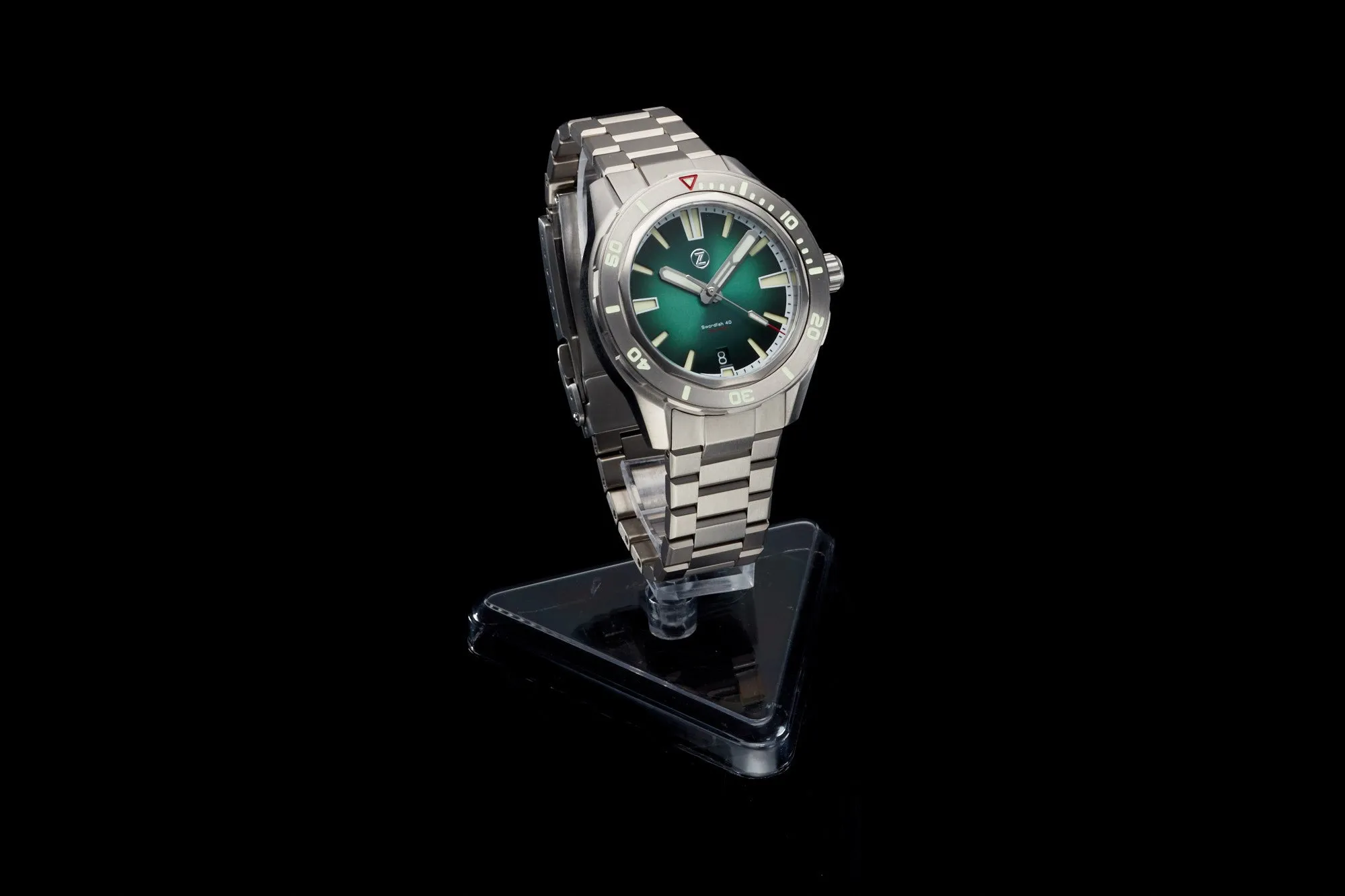 Swordfish 40mm Ti Emerald Green