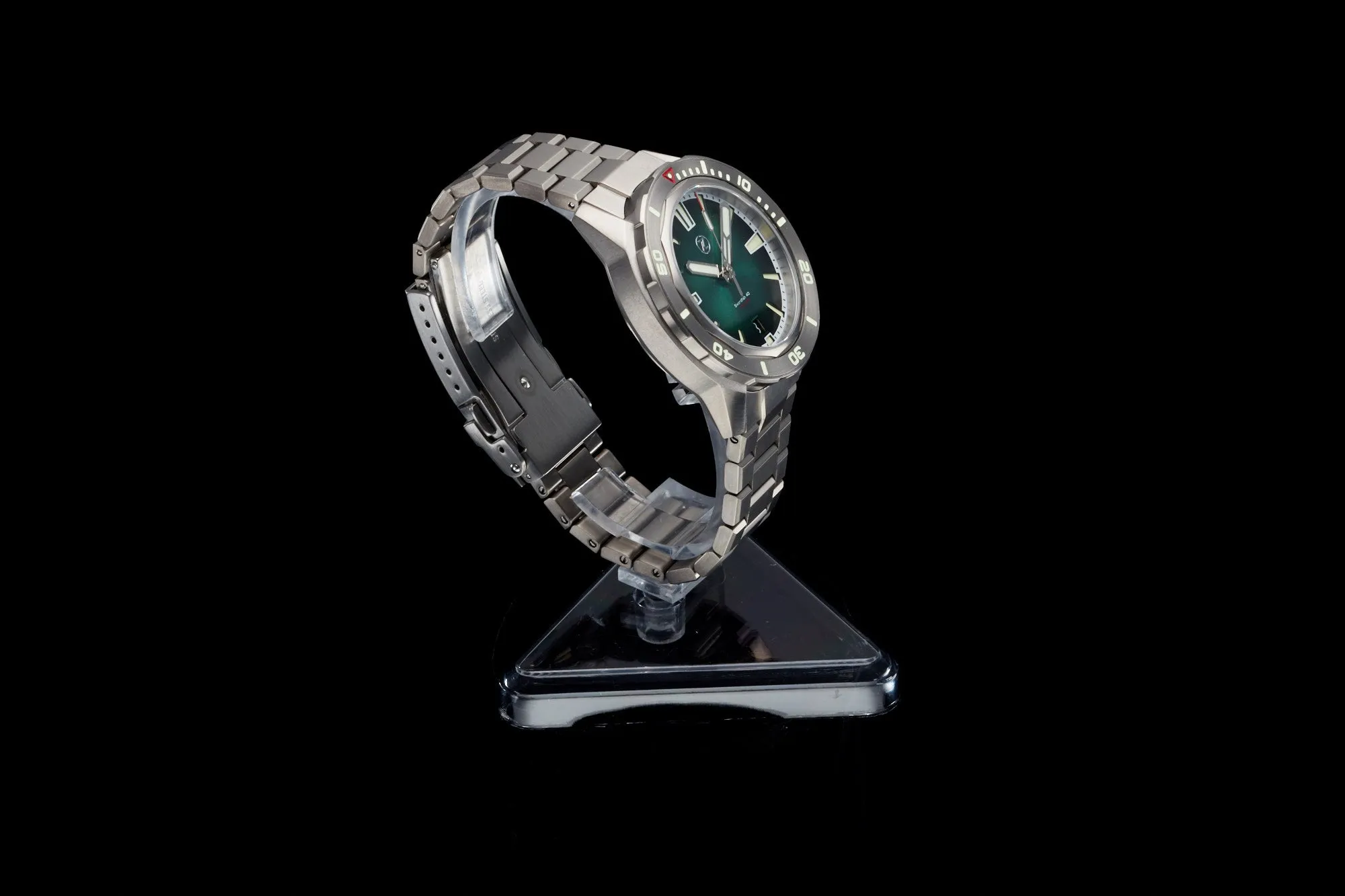 Swordfish 40mm Ti Emerald Green