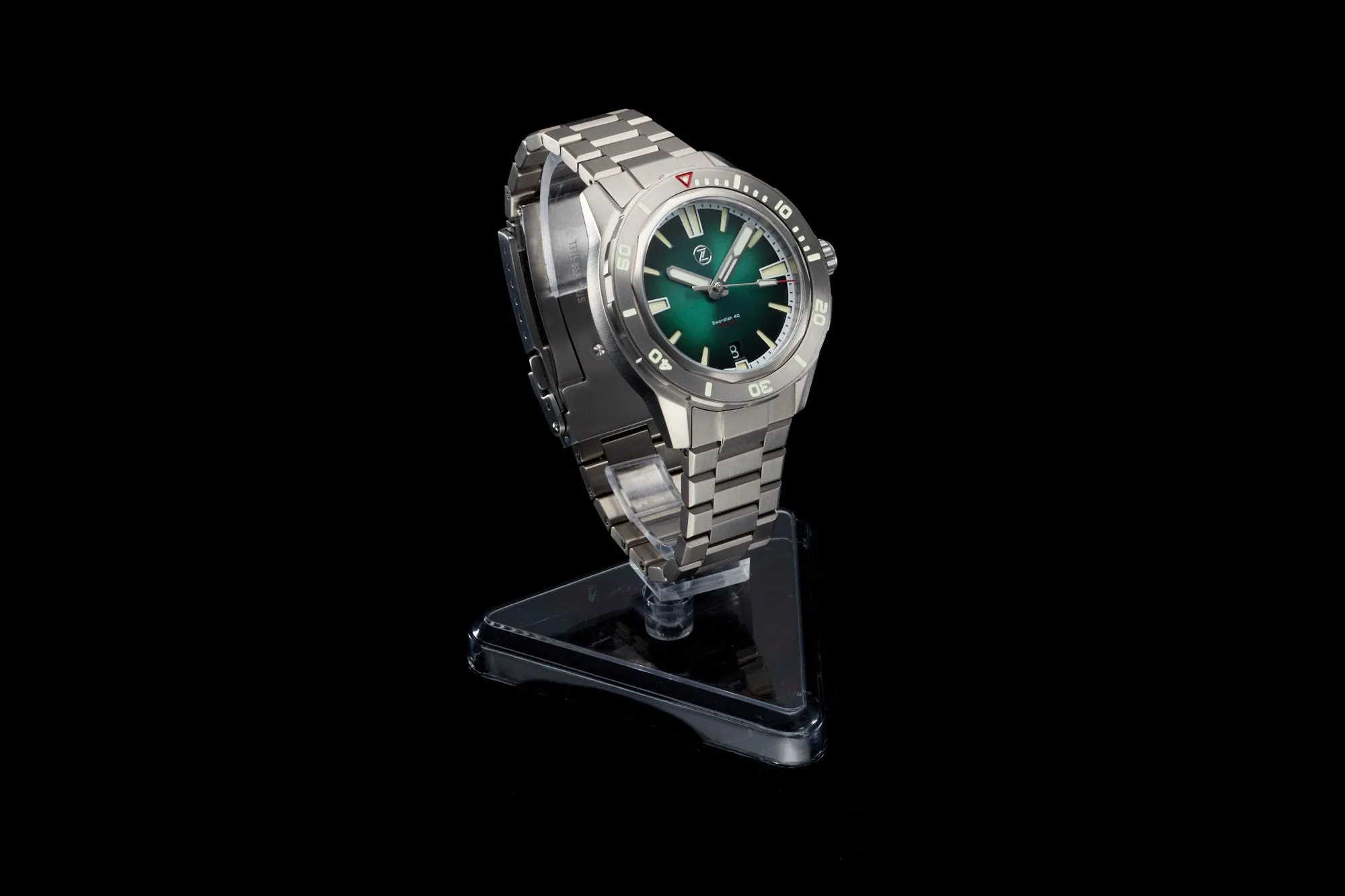 Swordfish 40mm Ti Emerald Green