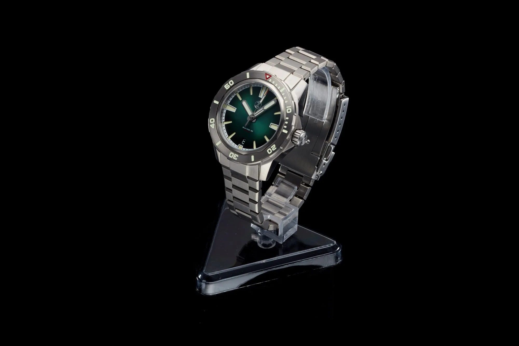 Swordfish 40mm Ti Emerald Green