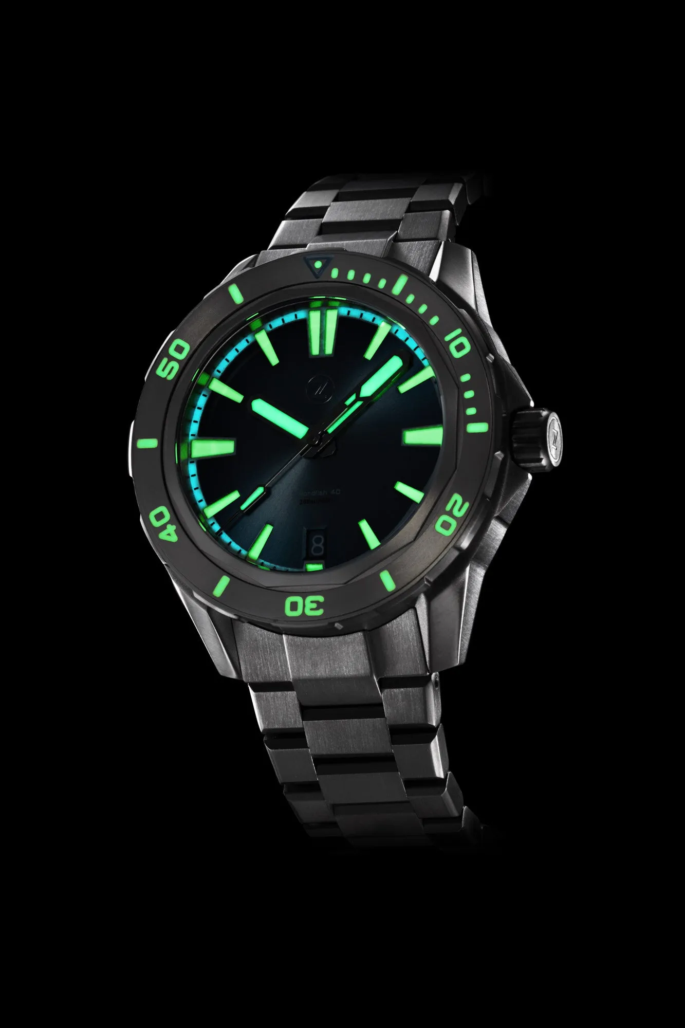 Swordfish 40mm Ti Emerald Green