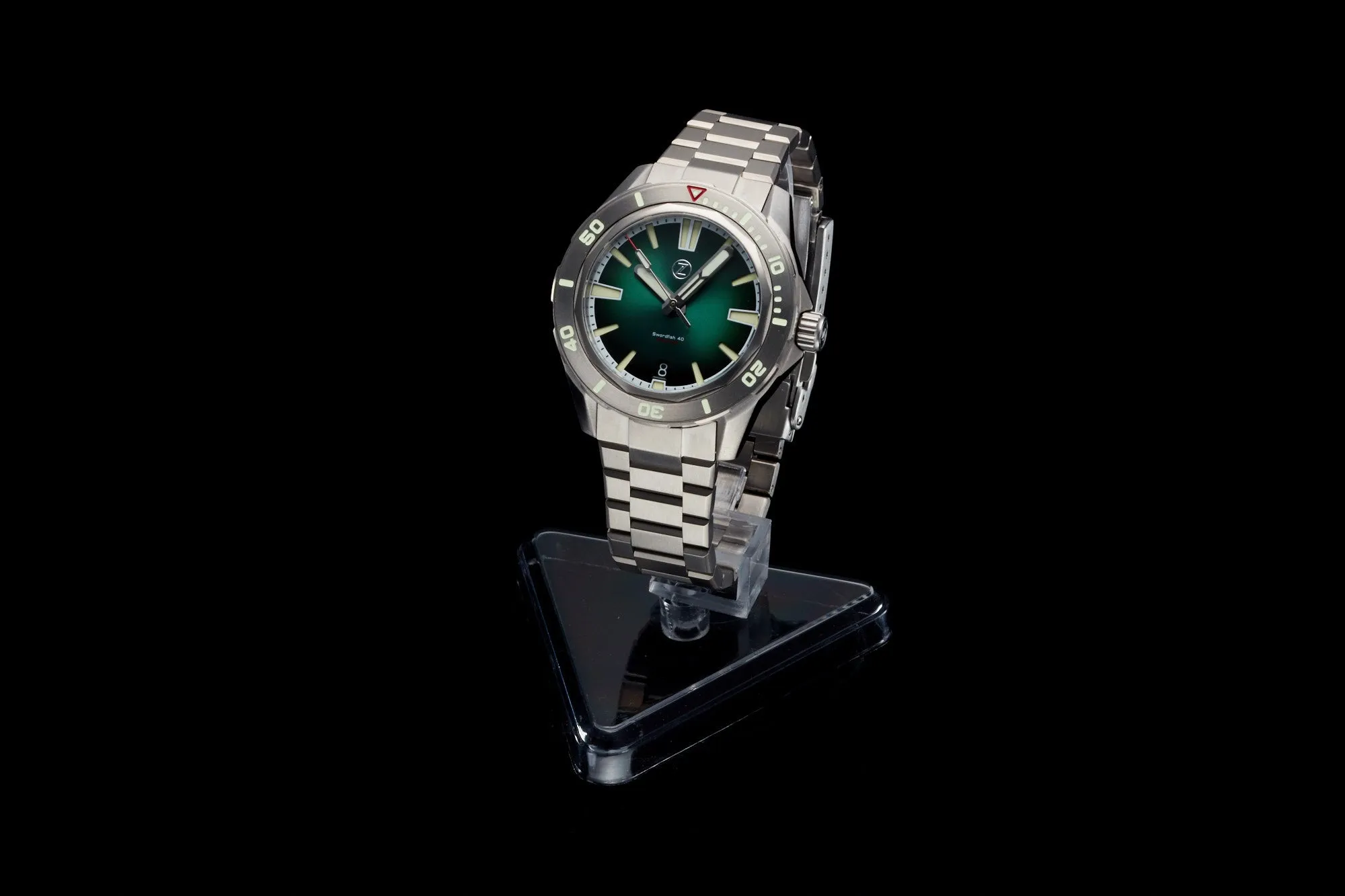 Swordfish 40mm Ti Emerald Green