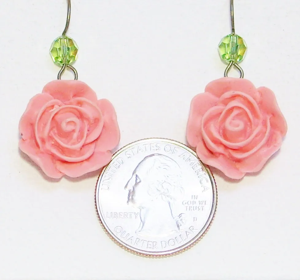 Tarina Tarantino Parade "Rosemount" Floral Drop Earrings