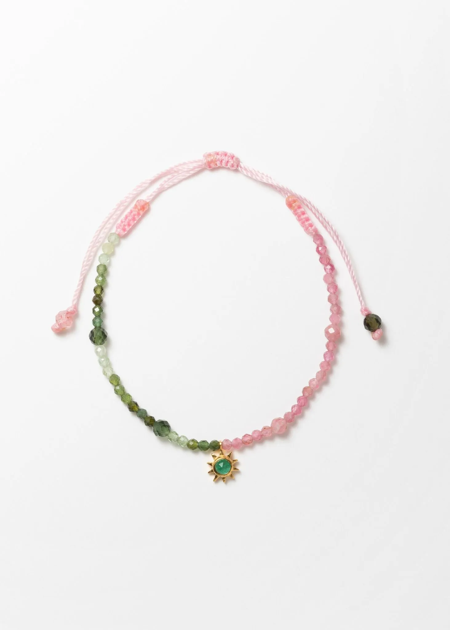 Taurus -牡牛座- Beads Bracelet With Charm