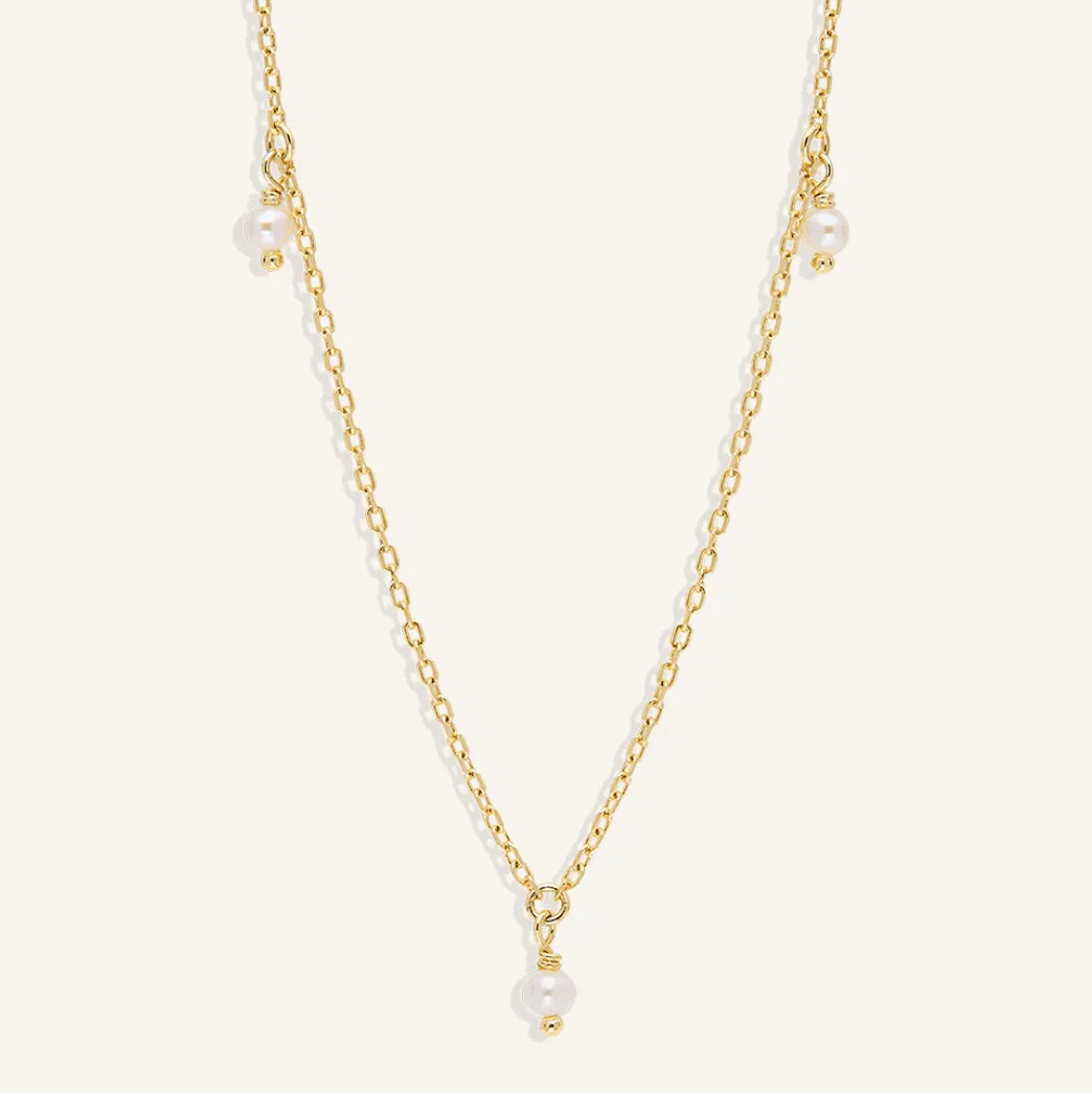 Tear Drop Pearl Choker