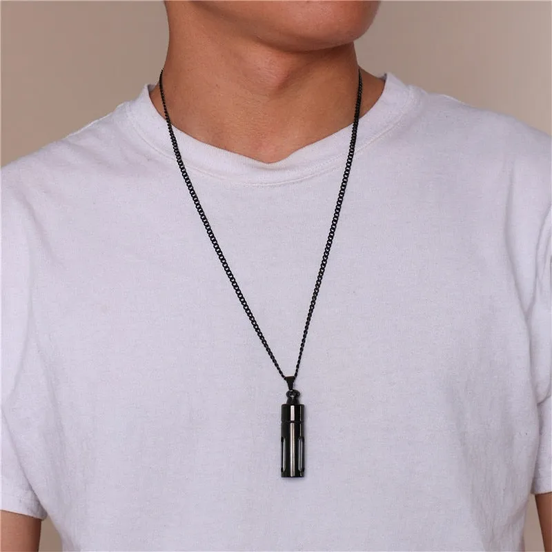 Techwear Cylinder Necklace