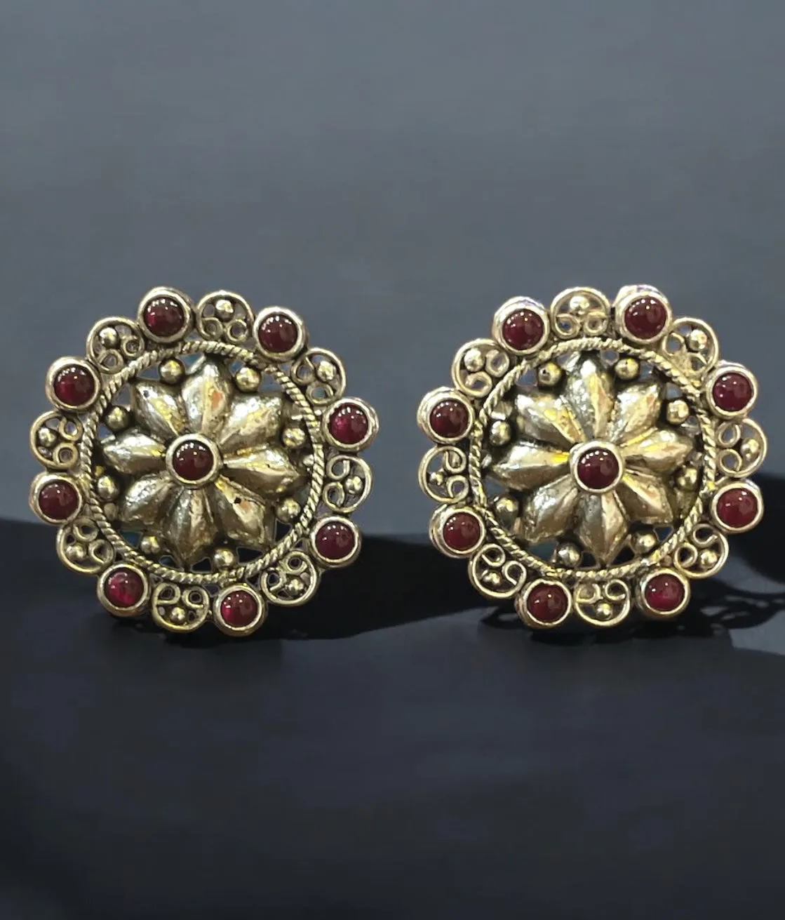 The Parisera Silver Toe-Rings (Oxidised)