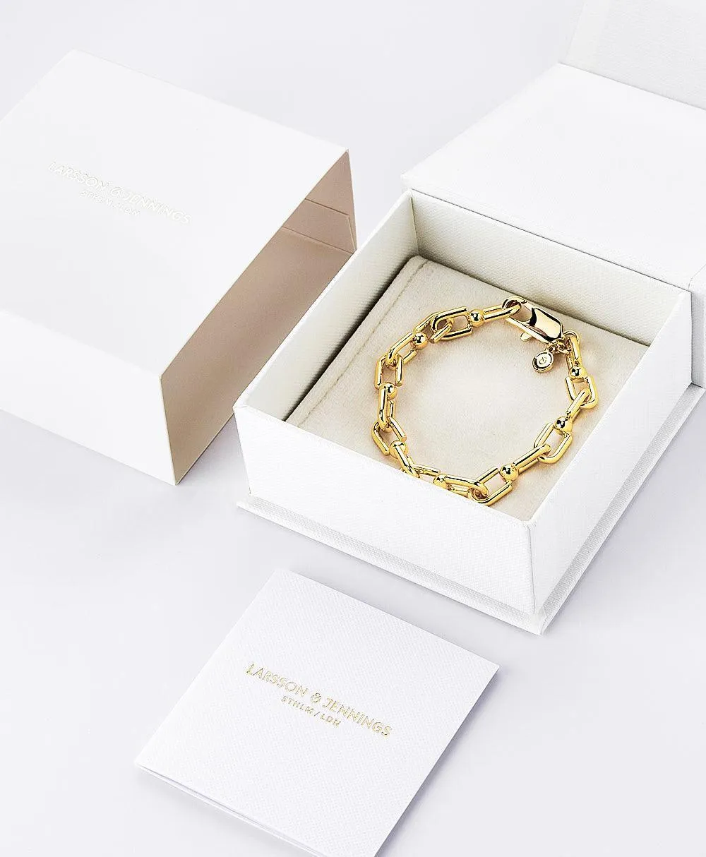 Tuva Bracelet 18ct Gold Plated