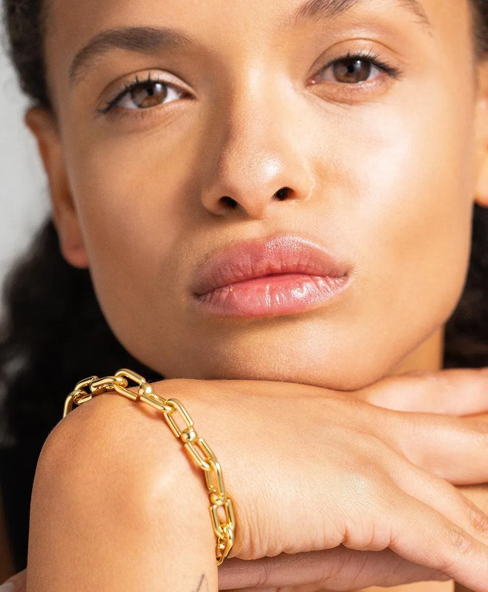 Tuva Bracelet 18ct Gold Plated