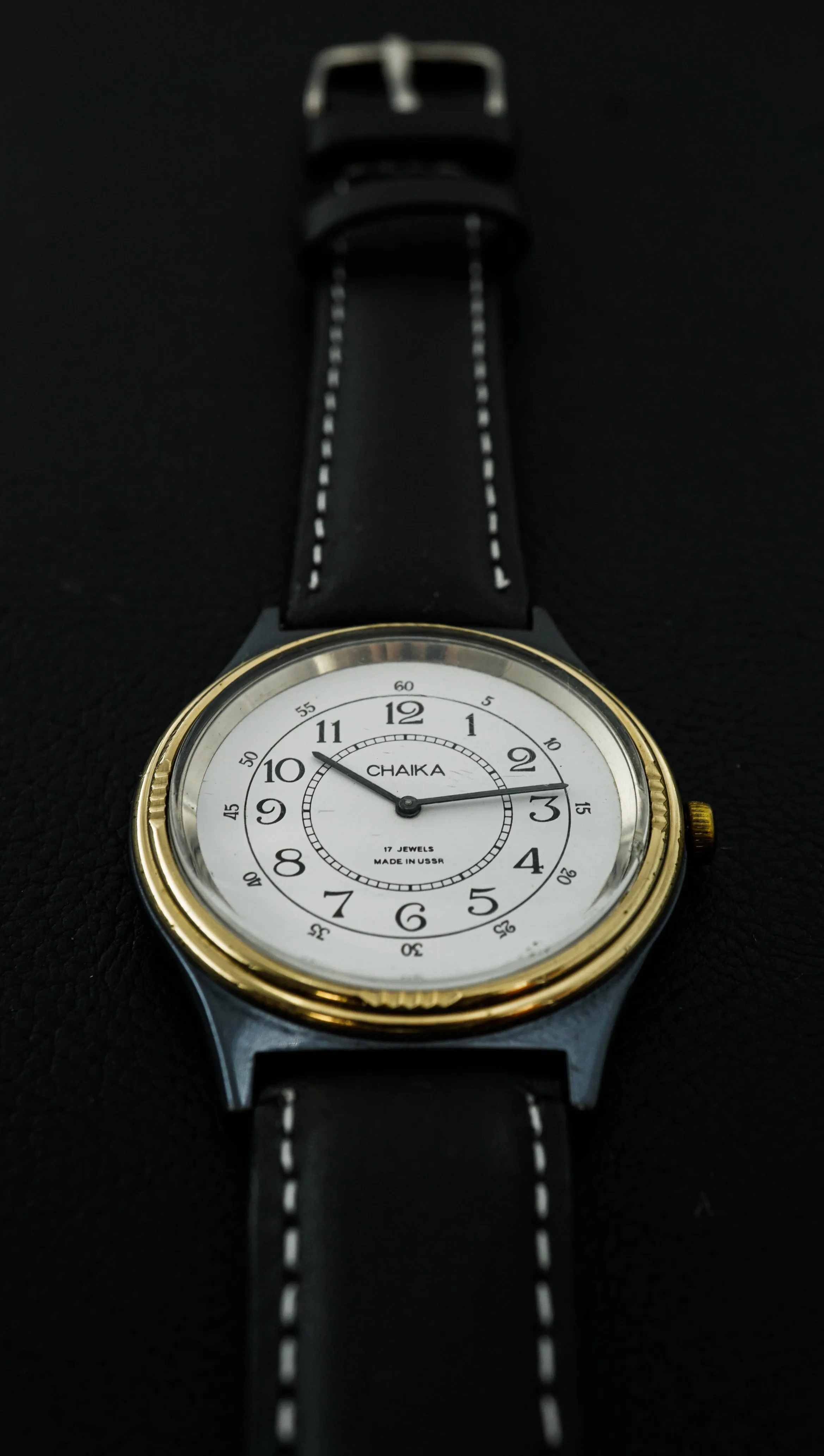 Vintage Chaika 1601A Soviet wristwatch 17 jewels