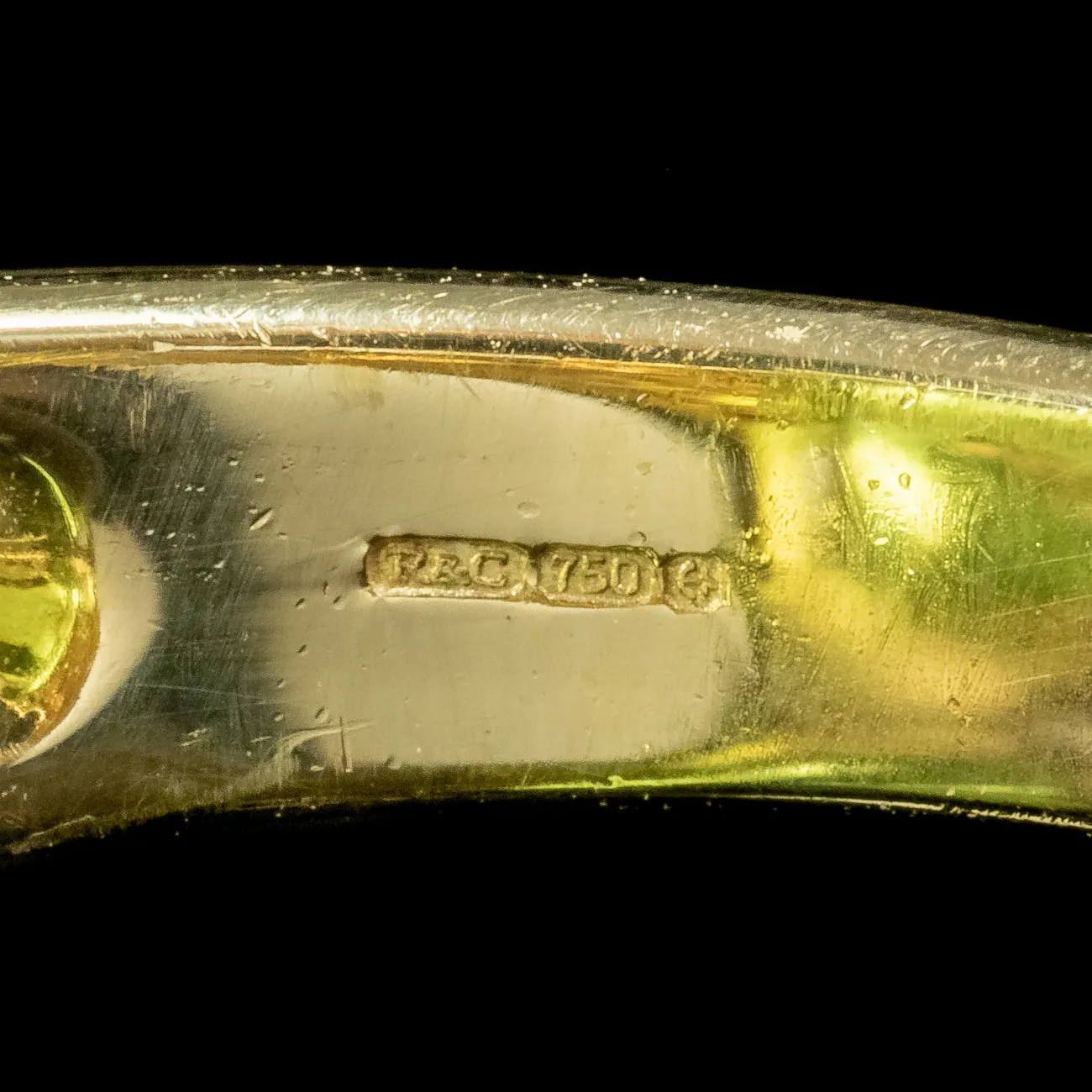 Vintage Peridot Diamond Cocktail Ring 16.5ct Peridot