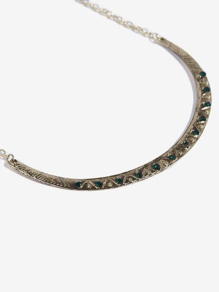 Westside Accessories Gold Choker Necklace