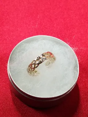 Yellow Gold Toe Ring R549