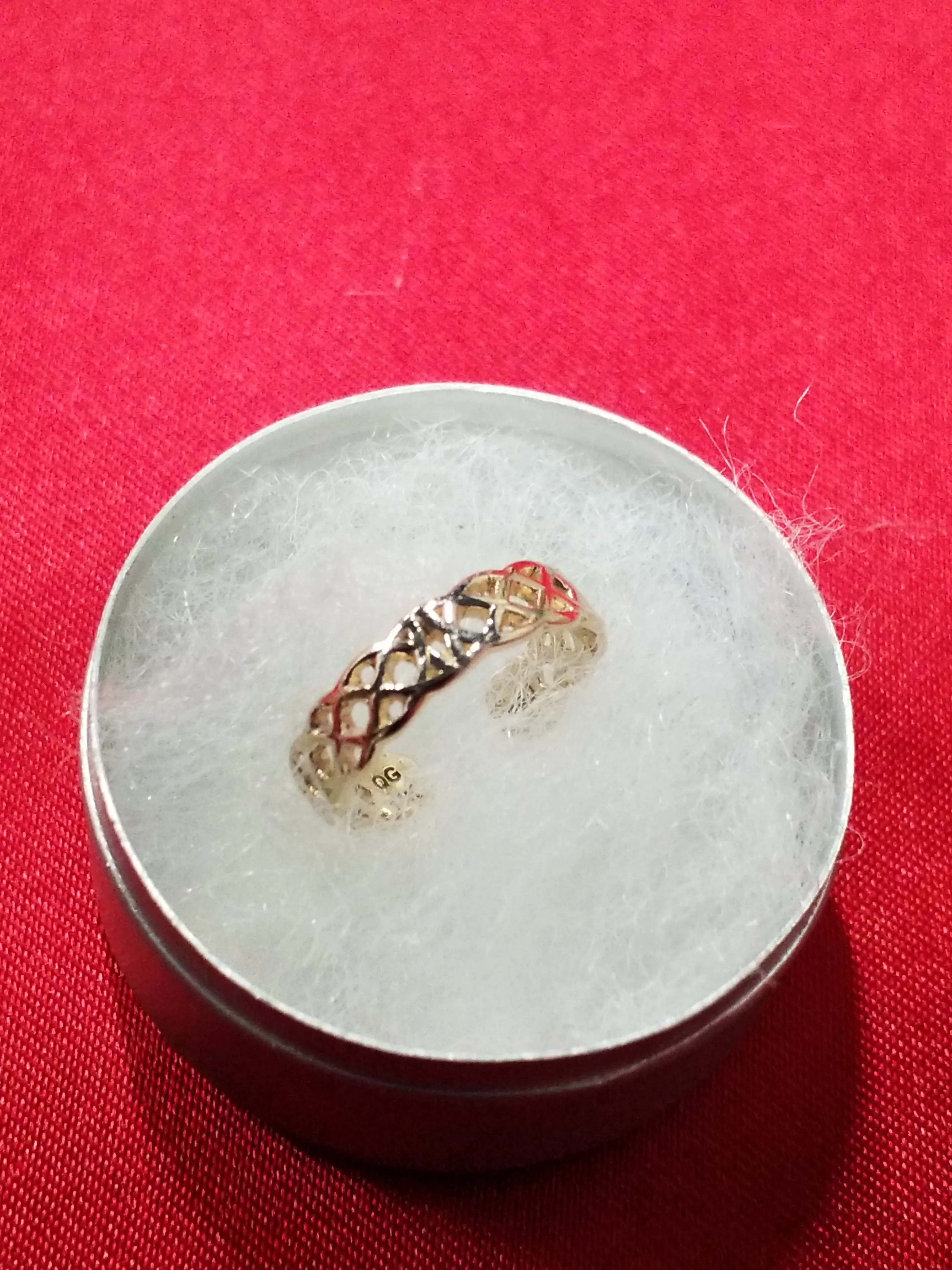 Yellow Gold Toe Ring R549